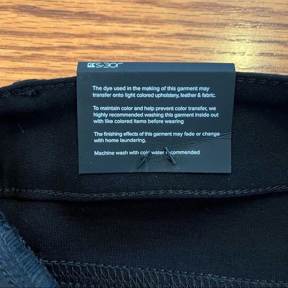 Joe’s Jeans Skinny Ponte Pants - Black - Size 28 - Picture 7 of 8